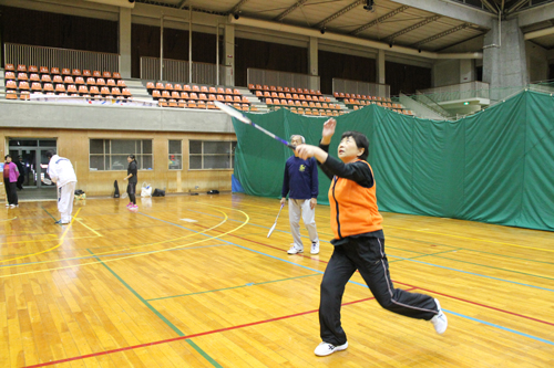 序盤に出場して、冷静なプレーを見せた藤井友里子